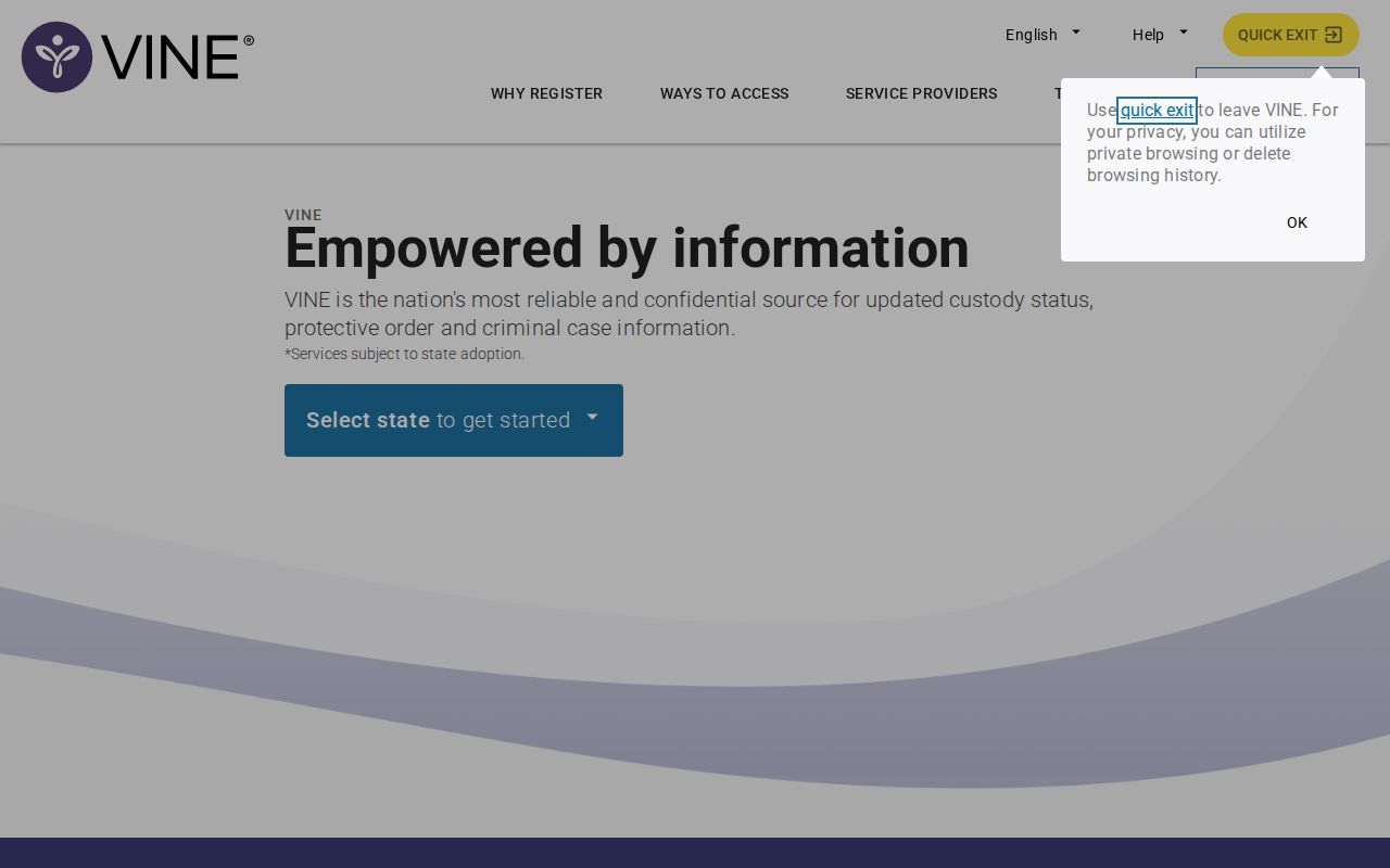 Maury County warrant records: blank custody notification service