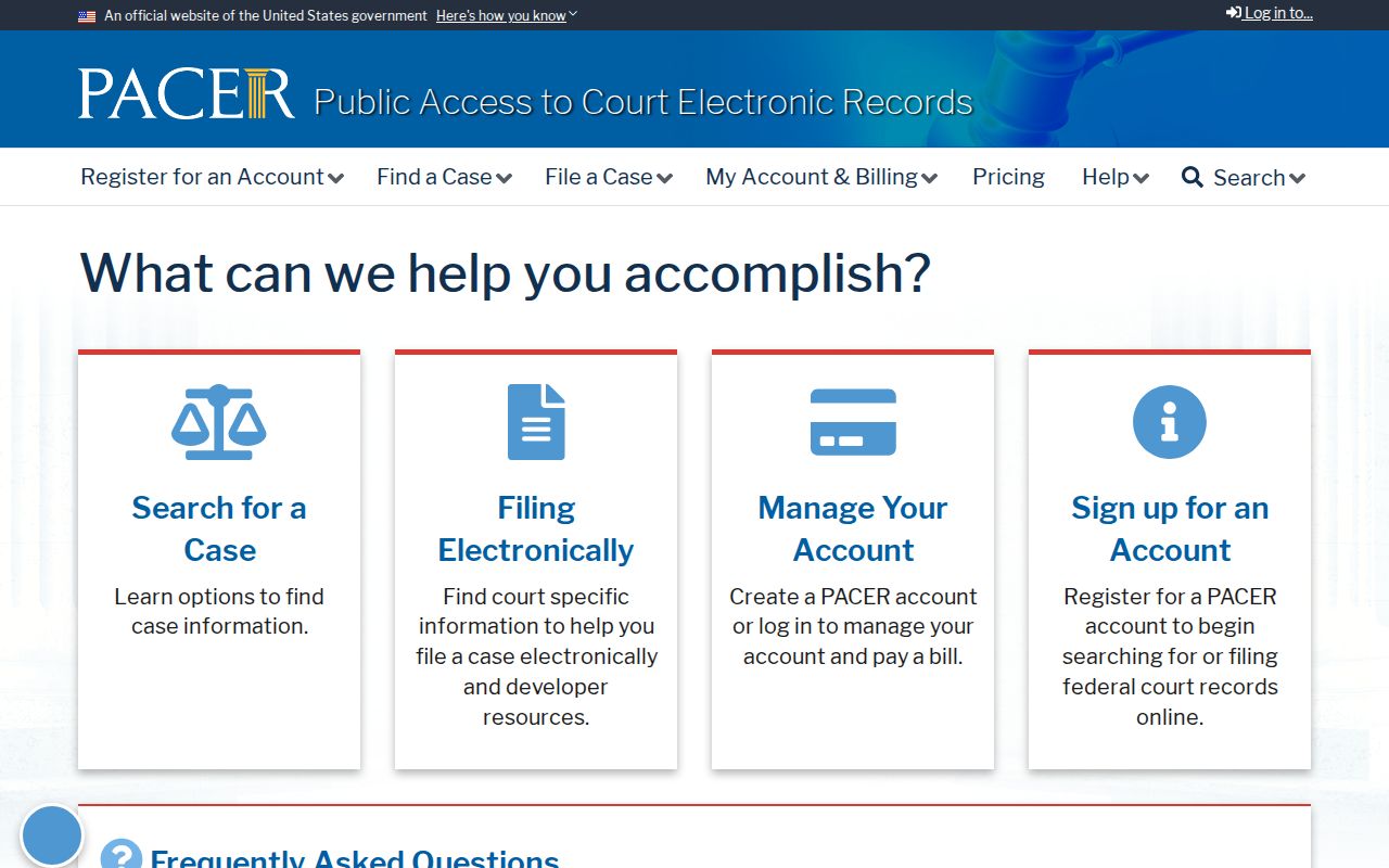 Maury County arrest warrant records: PACER federal case search information